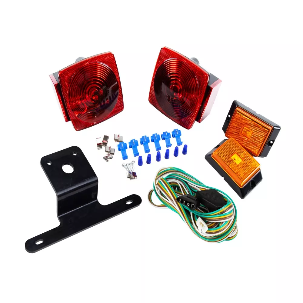 80인치 트레일러 조명 아래 4인치 1 LED
